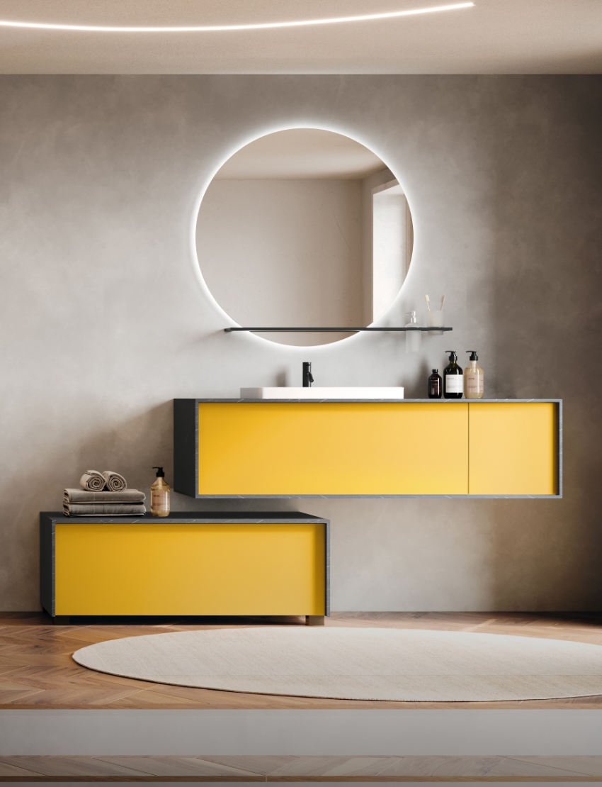 Prestigious materials and finishes