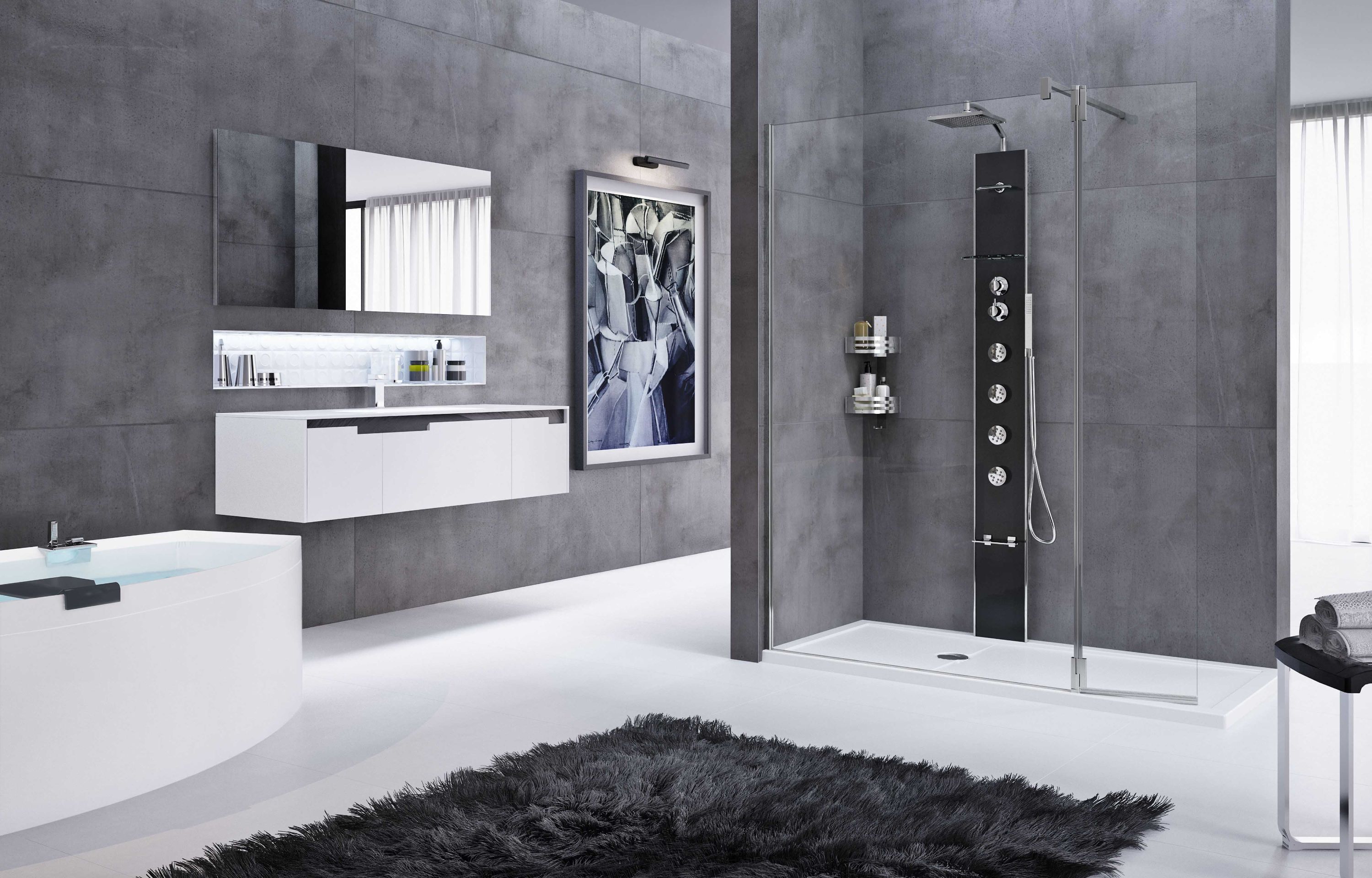 Sprchové sloupy - cascata1