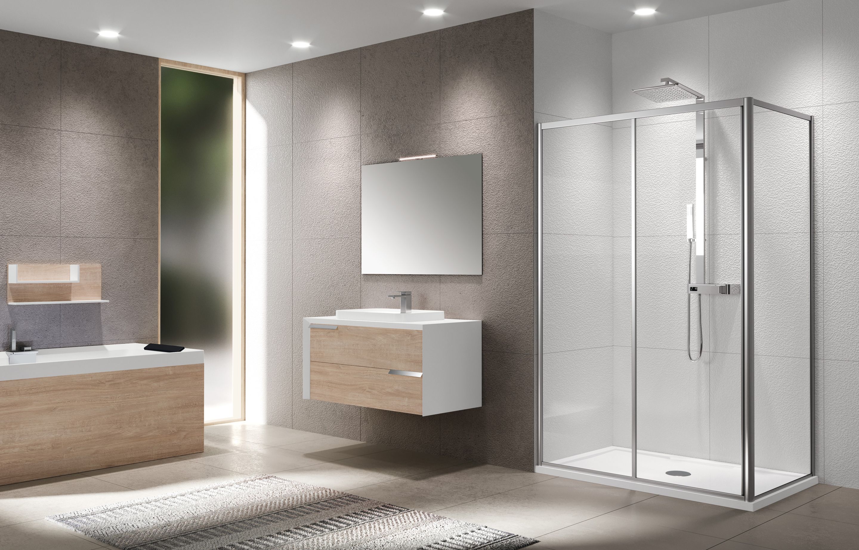 Parois de douche - Riviera 2.0 2P+F