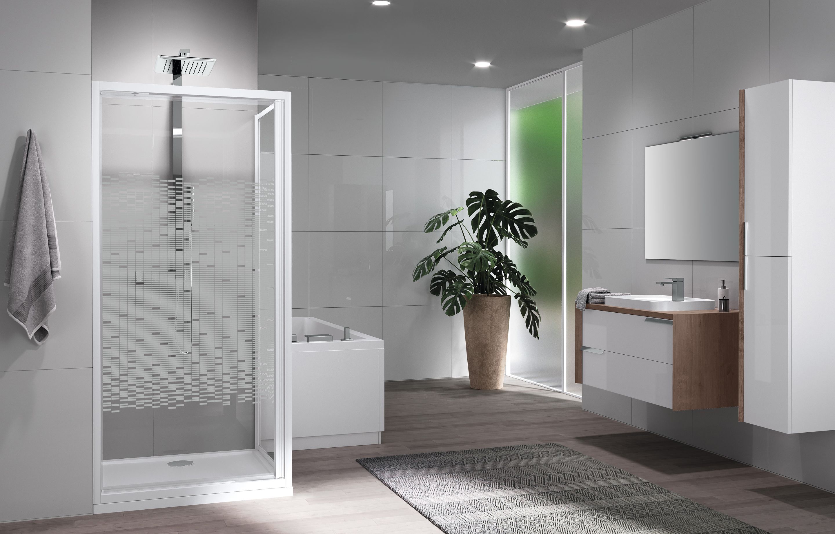 Parois de douche - Riviera 2.0 G+F
