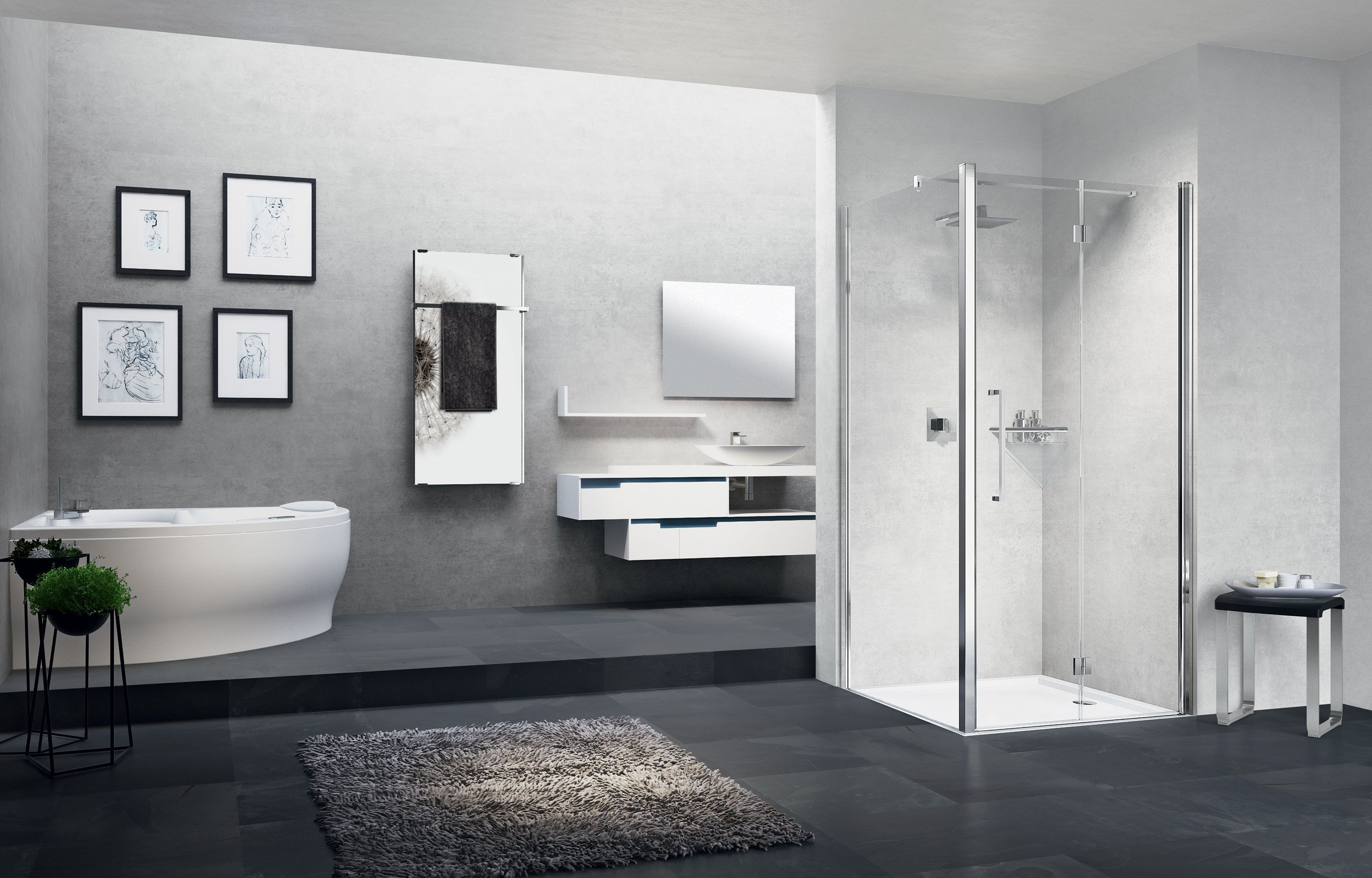 Parois de douche - Young 1BS