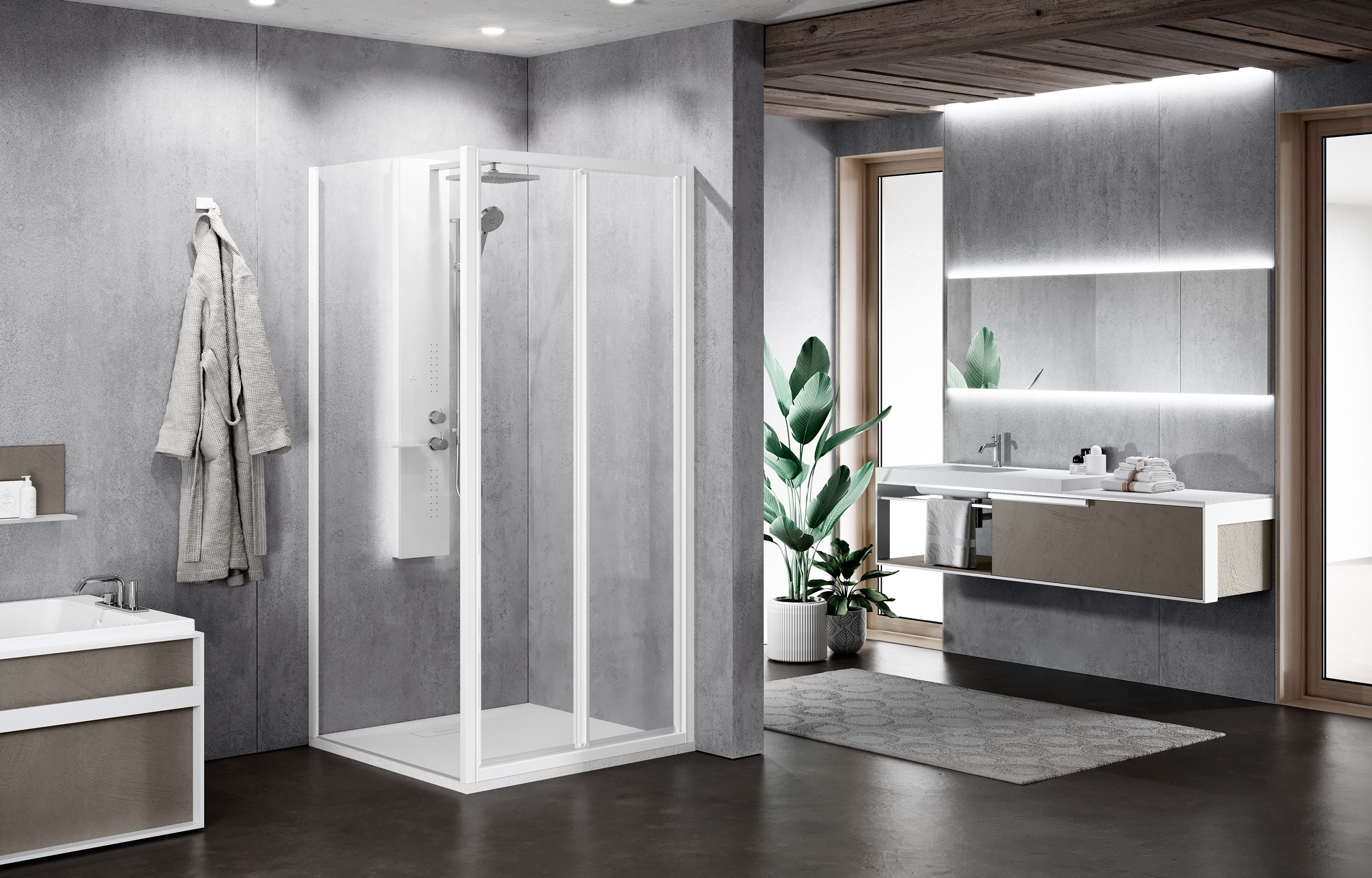 Parois de douche - Zephyros 2.0 S IN /OUT